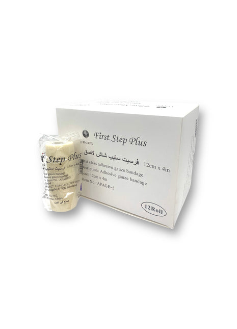 First Step Adhesive Guaze 12 Cm (12Pcs per Box)